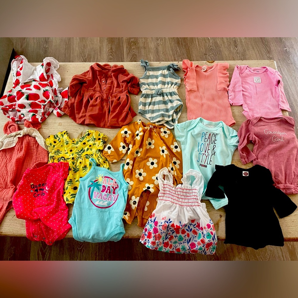 Baby Girl Clothing Bundle 0-3 month